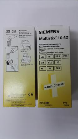 ���� ������� Multistix 10 SG ��� ������������ ���� CLINITEK STATUS + � Clinitek Advantus 100��/��. 10 ����������, (Siemens Healthcare Diagnostics)